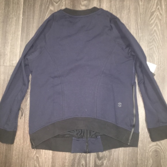 NEW Science of Apparel Women’s Bomber Jacket Sz M - Picture 3 of 8